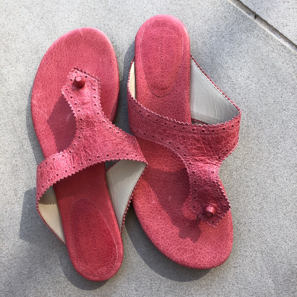 Balenciaga Pink Sandals